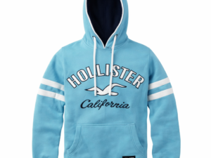 Winter hoodie for men sky blue