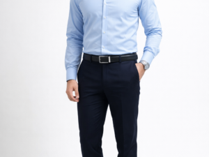 Men’s Lycra Formal Pants – Premium Stretch Fit