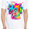 Happy Holi – Colorful Special Printed T-Shirt