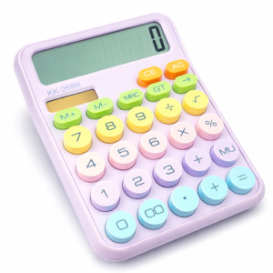 KK-2688 pastel color desktop calculator