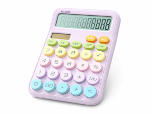 KK-2688 pastel color desktop calculator