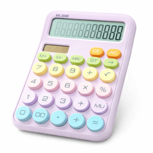 KK-2688 pastel color desktop calculator