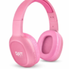 RAT Iconic Volt Wireless Headphone – Pink Colour (Bluetooth 5.1, Deep Bass)