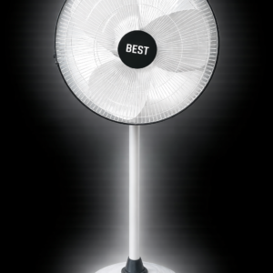 BEST pedestal fan white color high speed stand fan